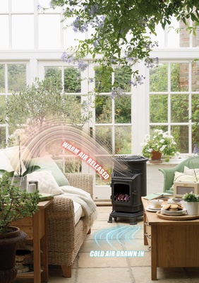 Estufa Port�til a Gas Provence Negro